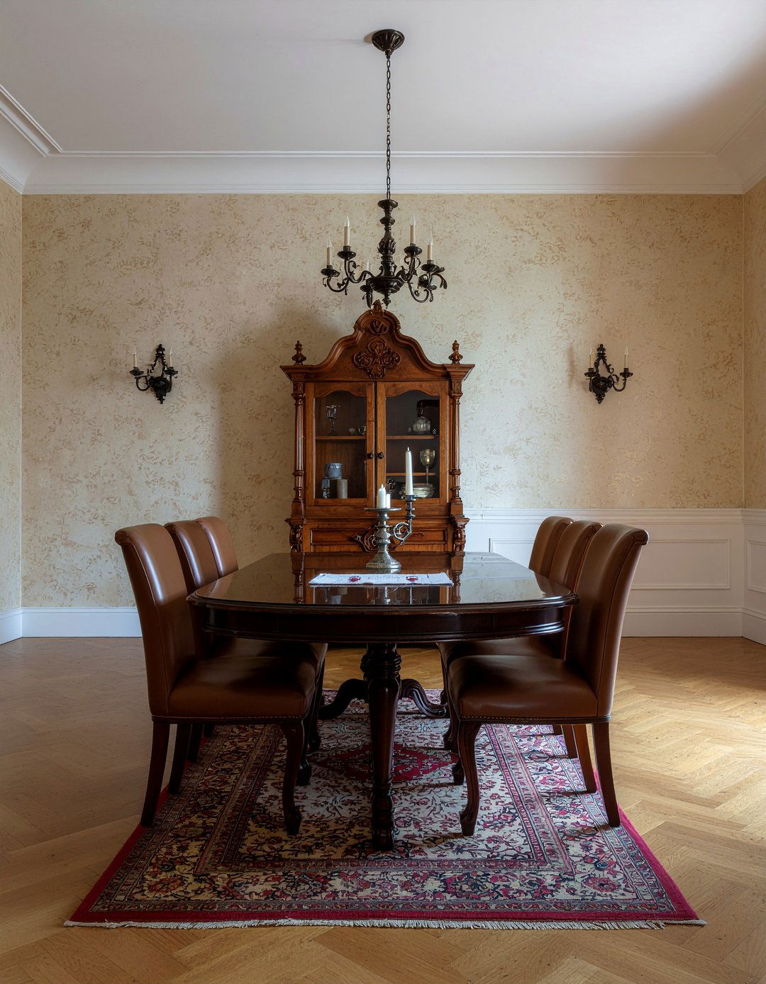 Old World Dining Room - 30 European inspired dining room ideas