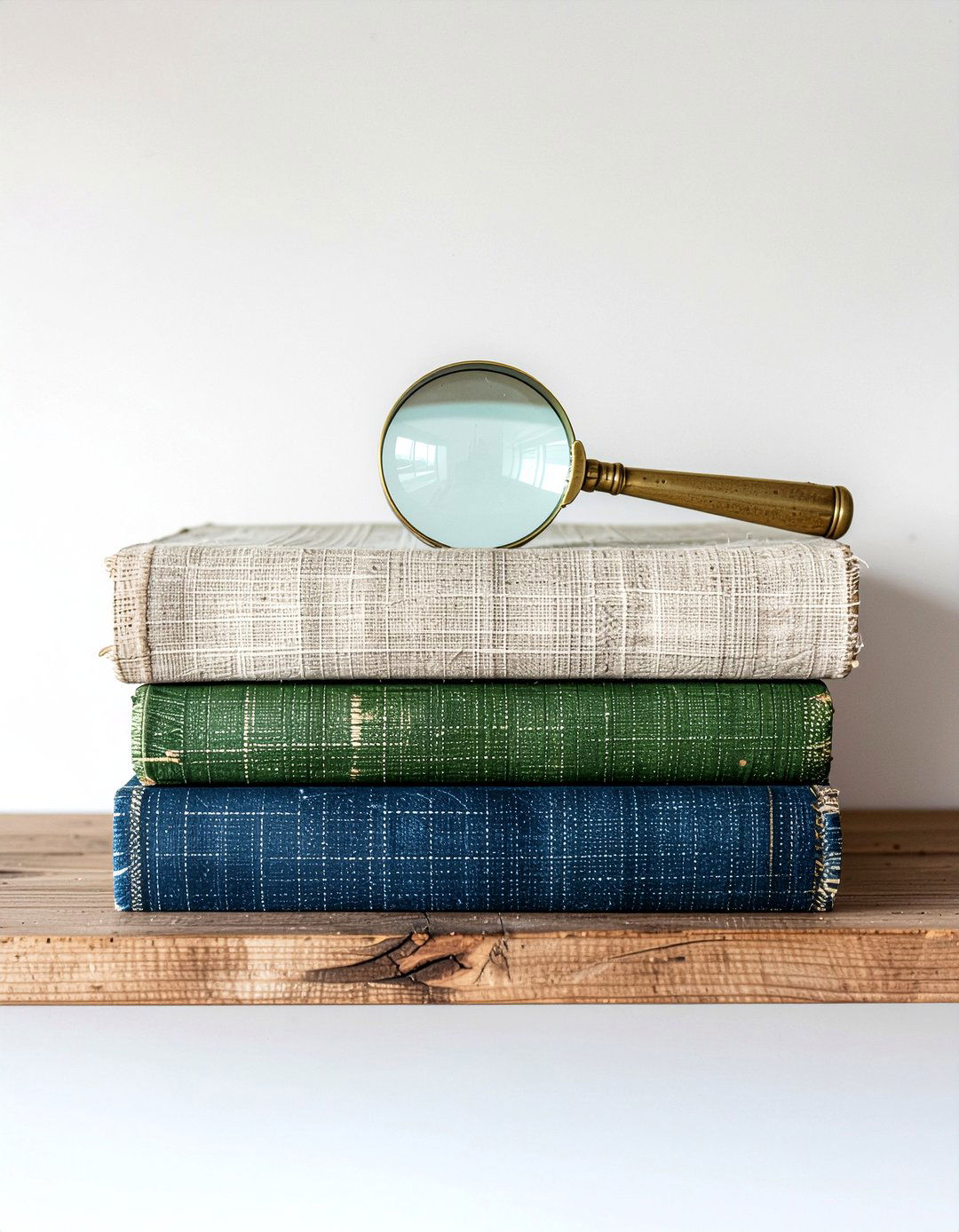 Old book stack - 30 estate sale decor ideas