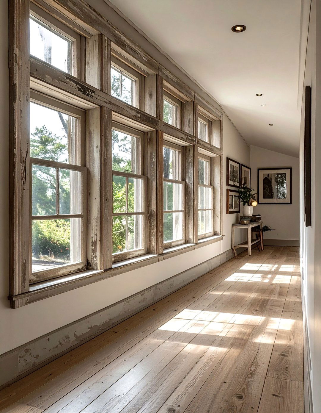 Old window frame - 30 memory display ideas