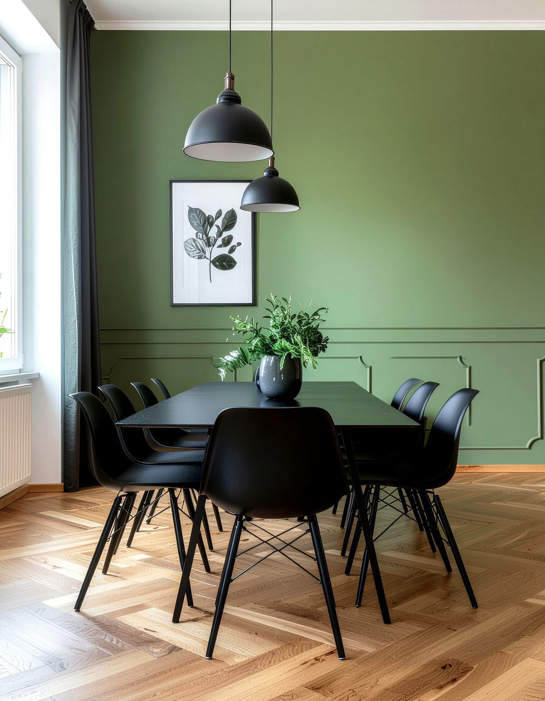 Olive Green And Black Dining Room - 30 olive green dining room ideas