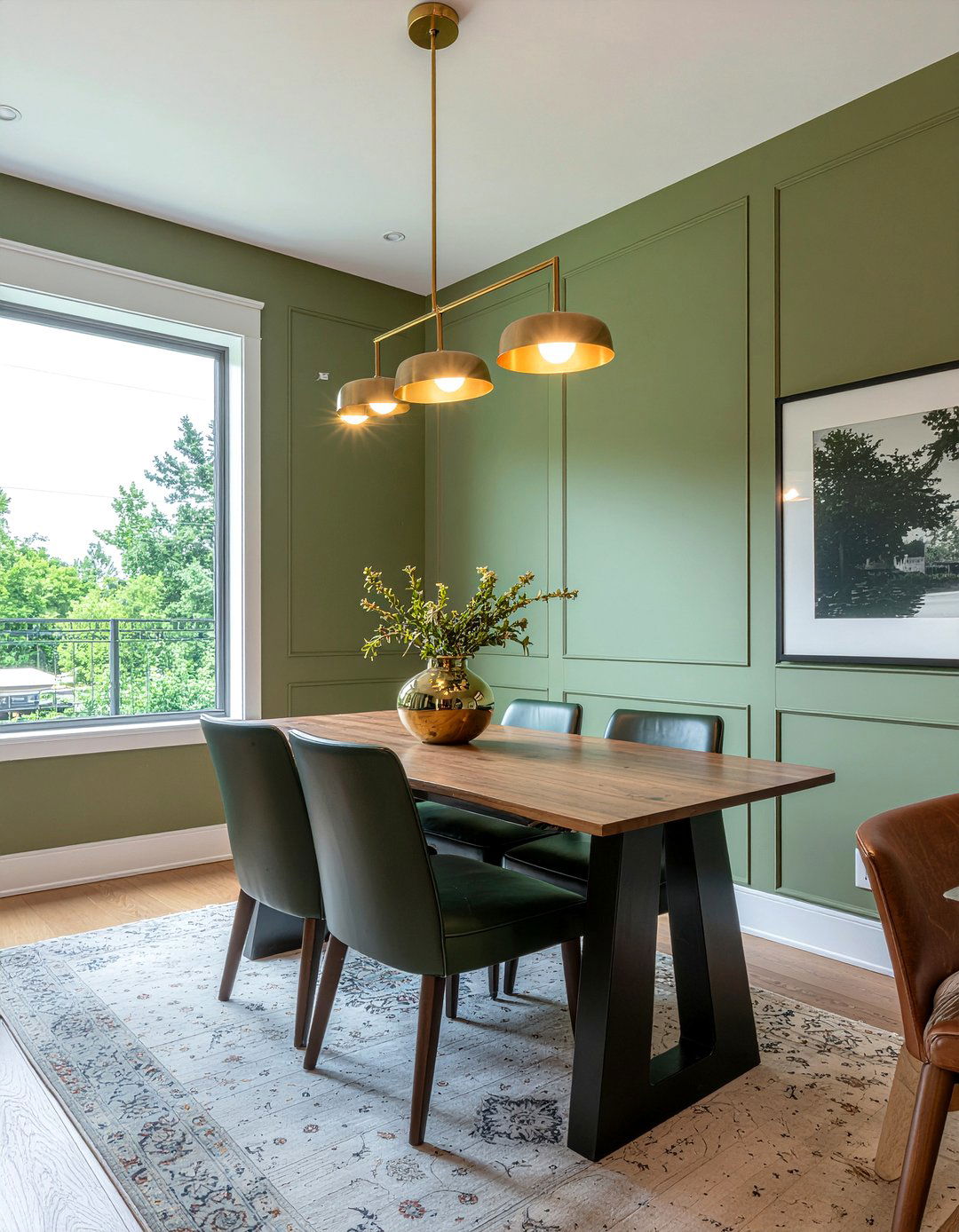 Olive Green And Brass Dining Room - 30 olive green dining room ideas