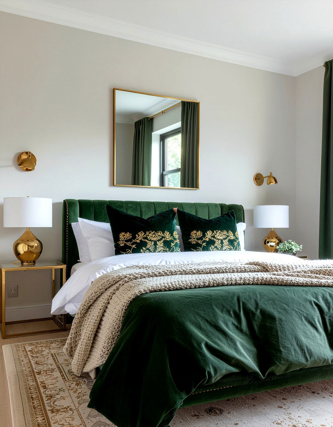Olive Green And Gold Bedroom - 30 olive green bedroom ideas