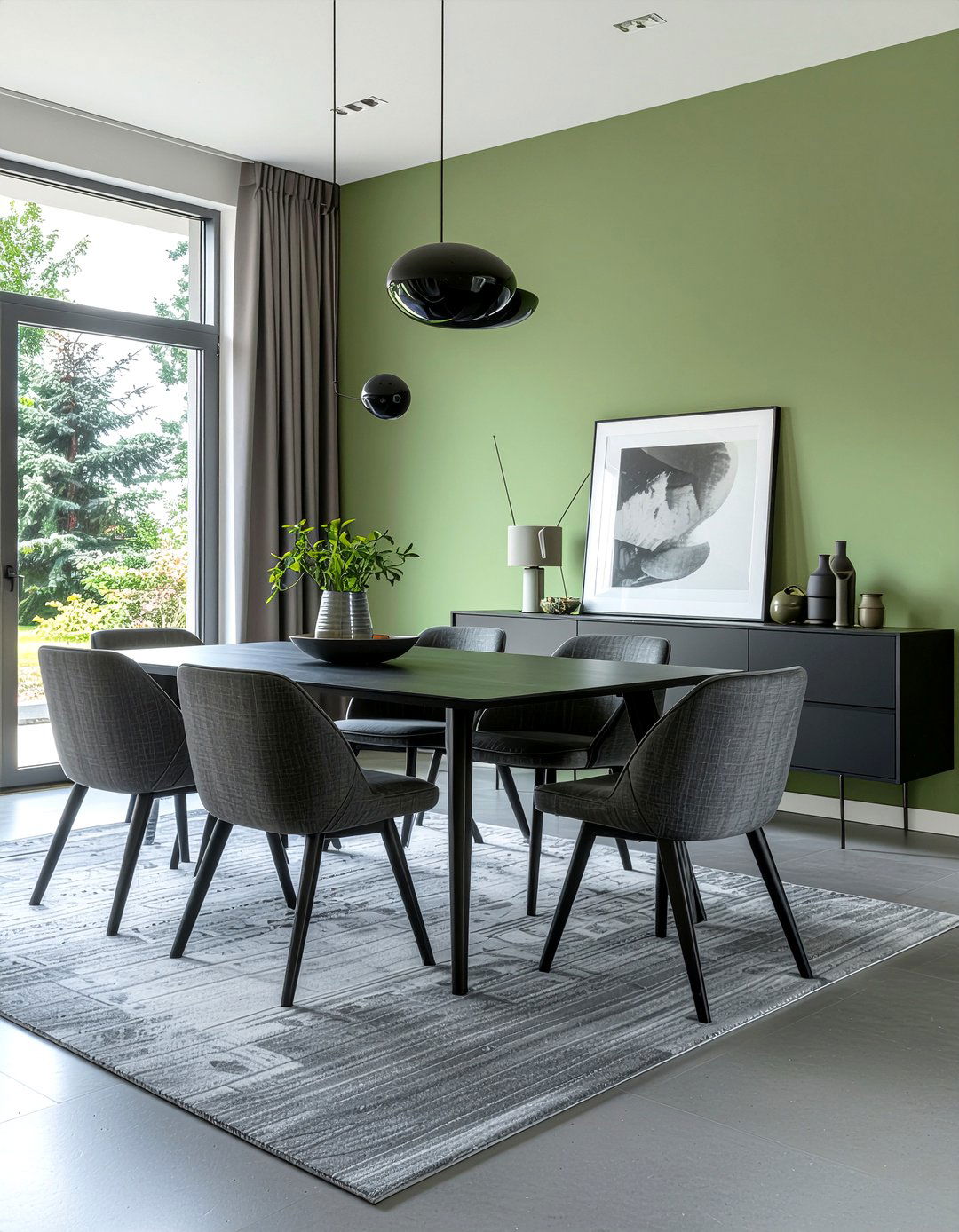 Olive Green And Gray Dining Room - 30 olive green dining room ideas
