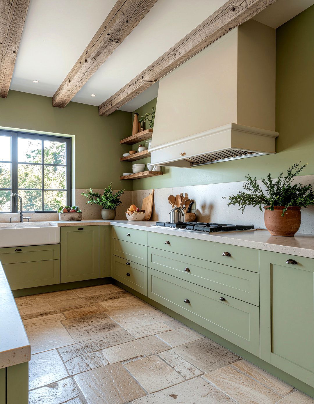 Olive Green Kitchen Walls - 30 green kitchen design ideas