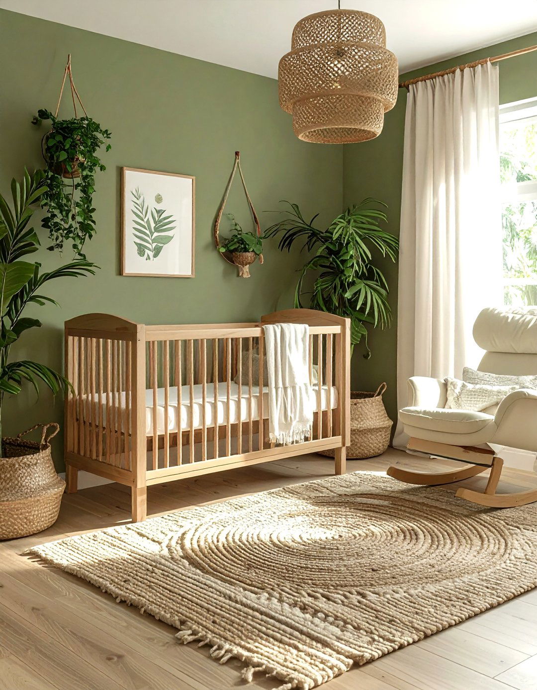 Olive Green Nursery - 30 olive green decor ideas