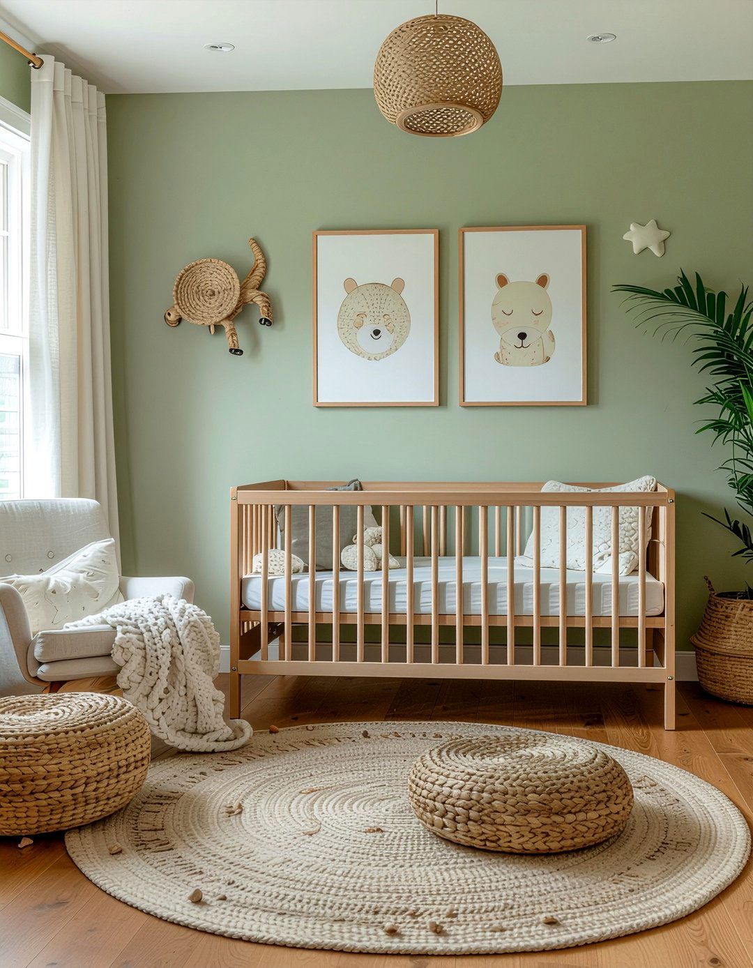 Olive Green Nursery - 30 olive green bedroom ideas