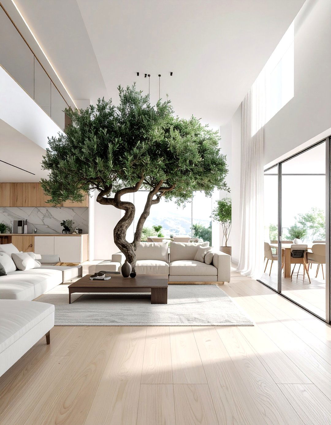 Olive Tree For Open Floor Plan - 30 olive tree decor ideas