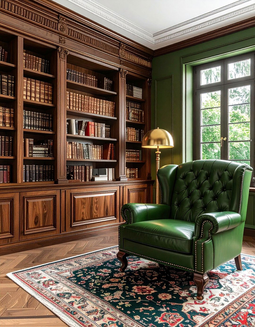 Olive green paint - 30 paint color ideas