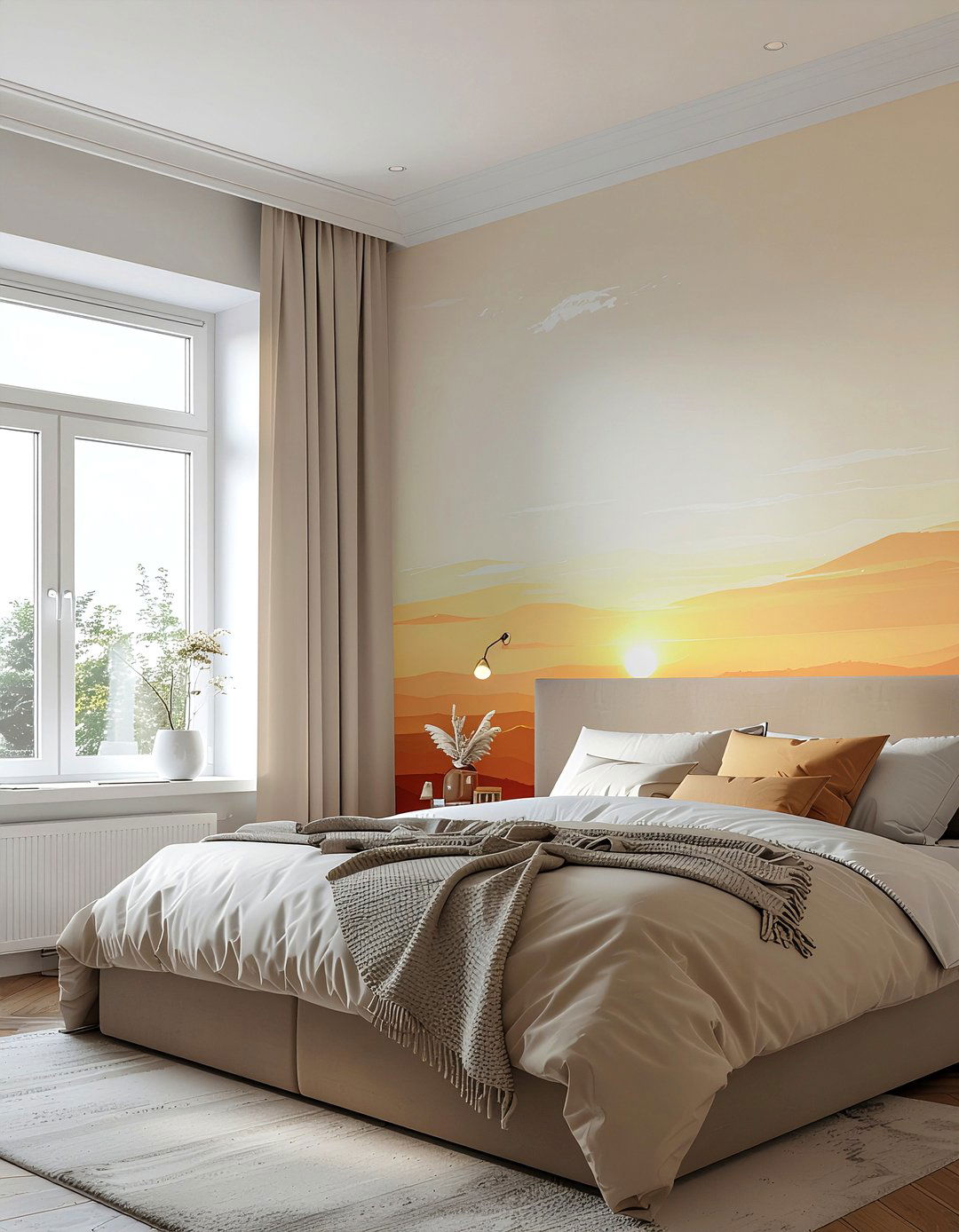 Ombre Bedroom Wallpaper - 30 bedroom wallpaper ideas