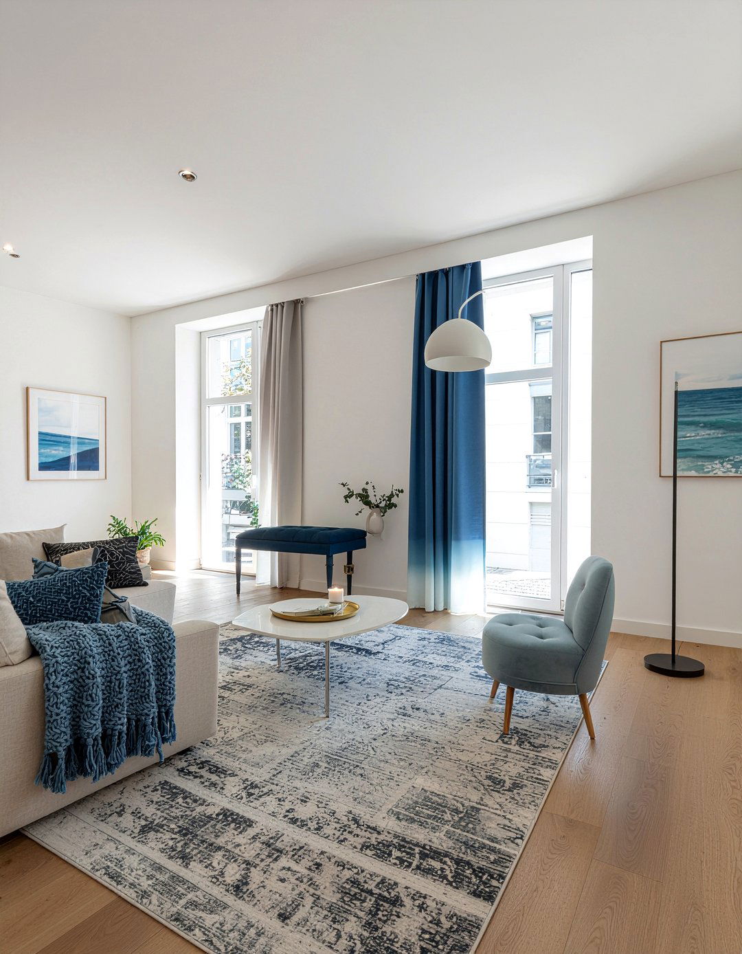 Ombre Drapes Living Room - 30 living room drapes