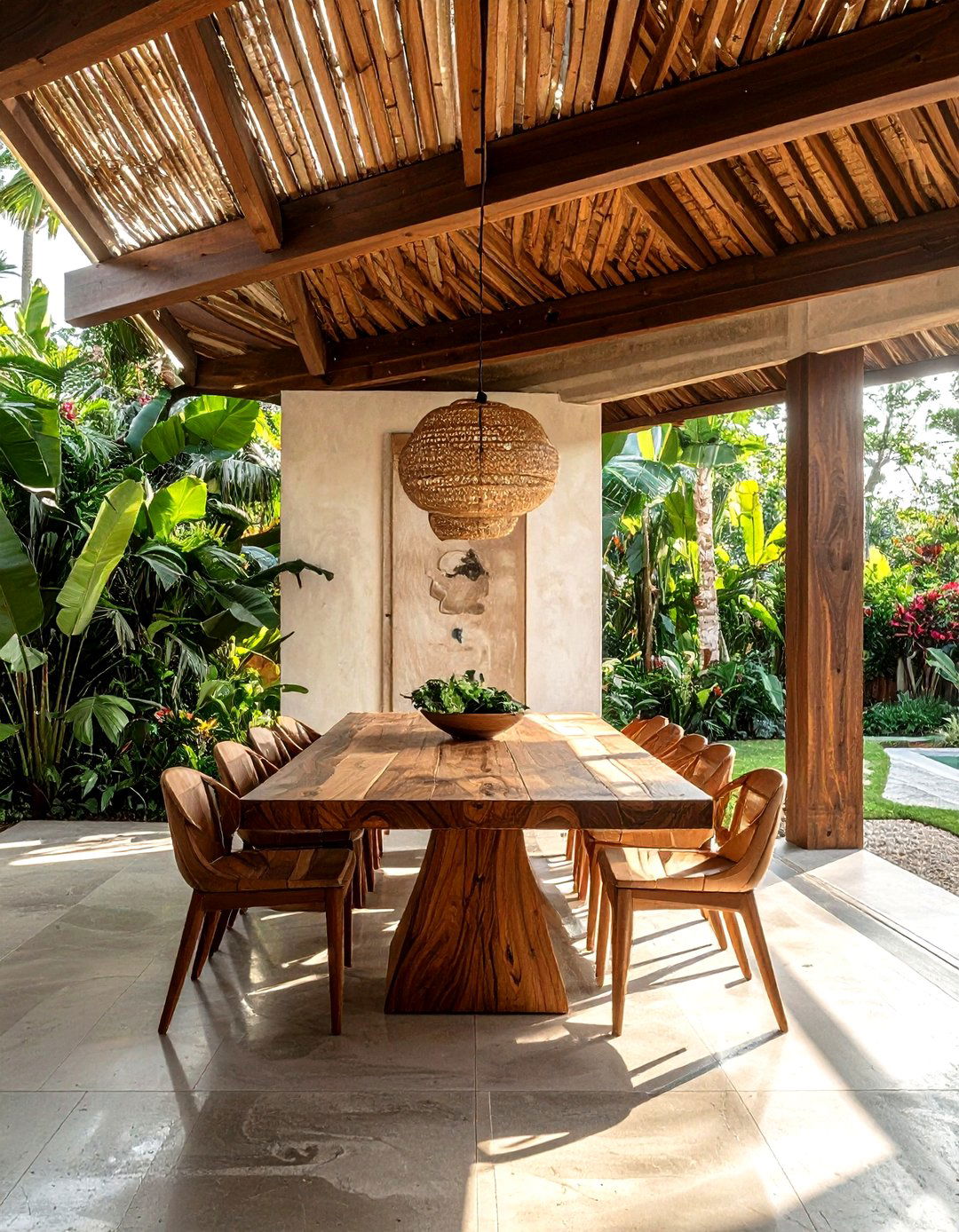 Open Air Dining Room - 30 Thai dining room ideas
