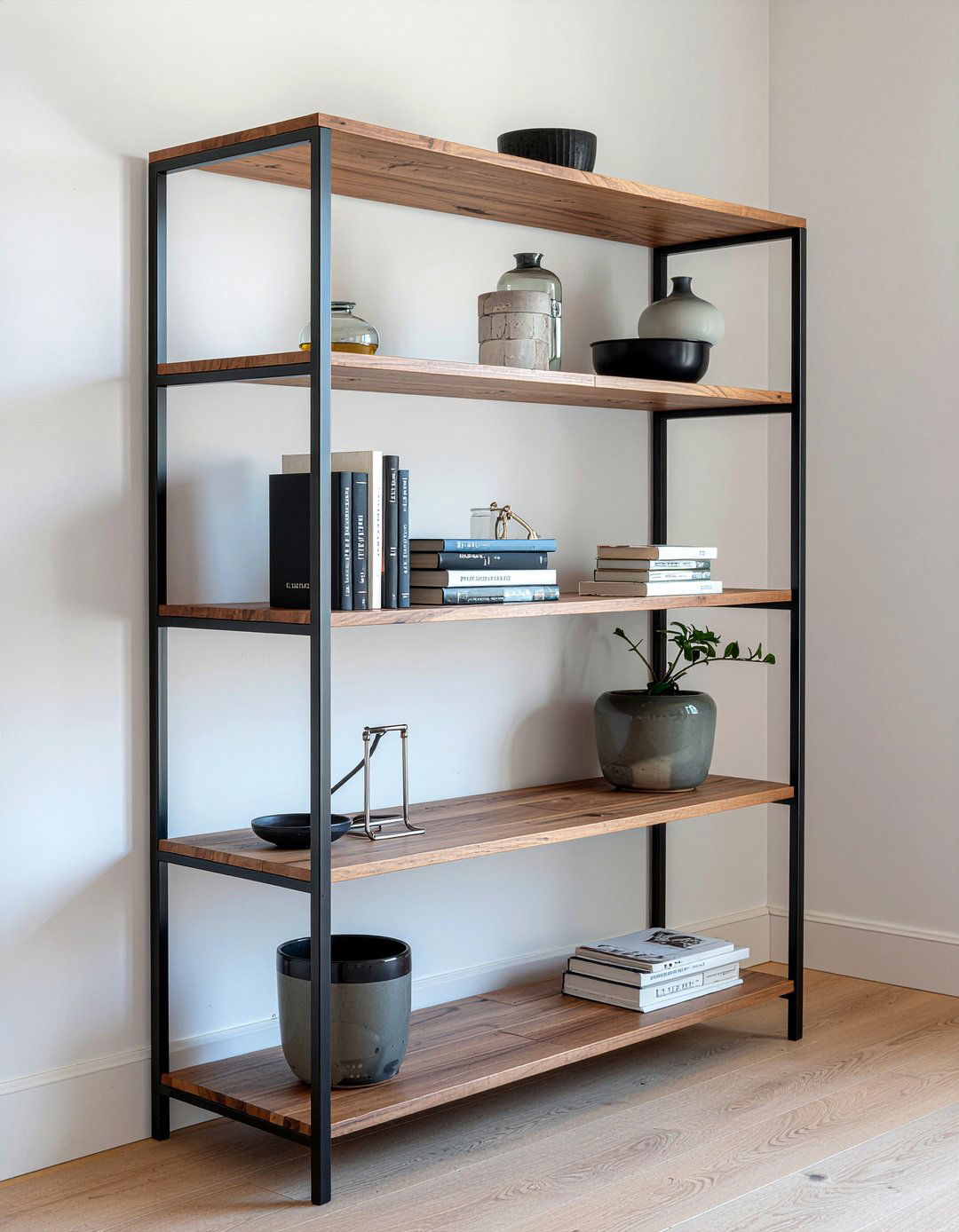 Open Bookshelf - 30 living room contemporary furniture ideas