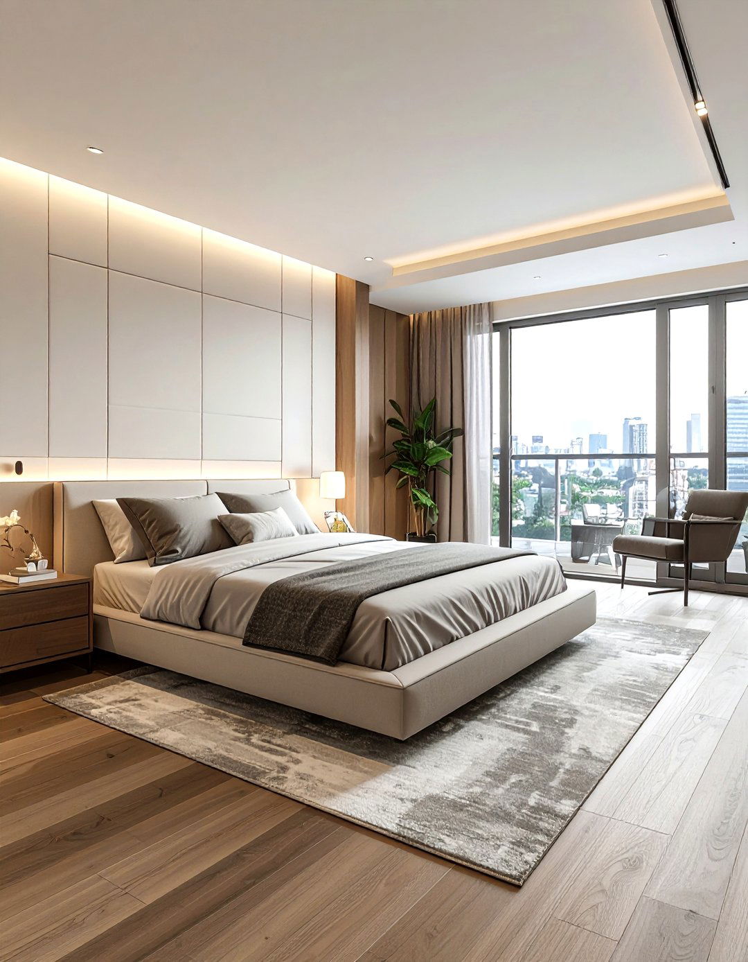 Open Concept Bedroom Layout - 30 bedroom space planning ideas