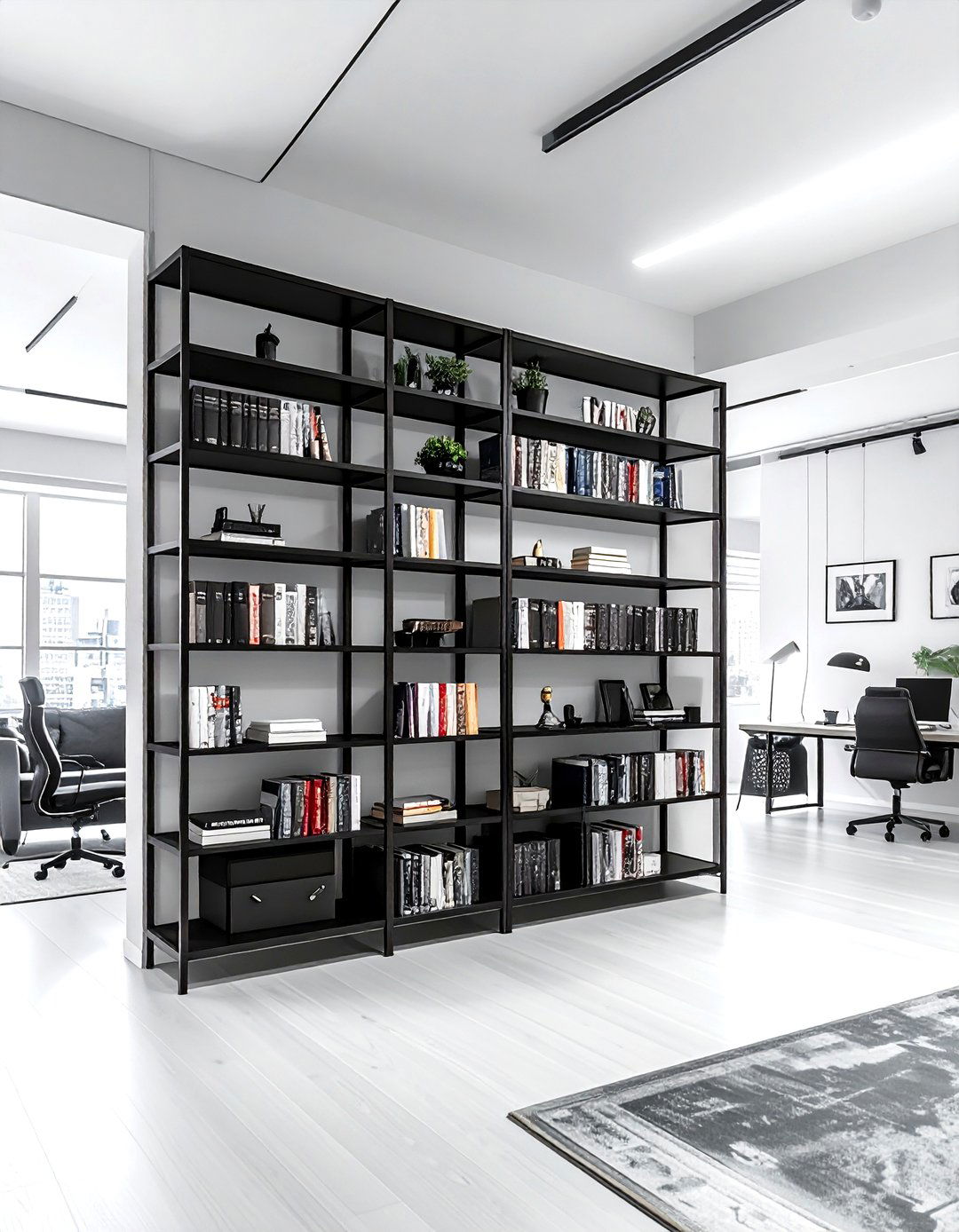 Open Concept Bookshelf - 30 office bookshelf ideas