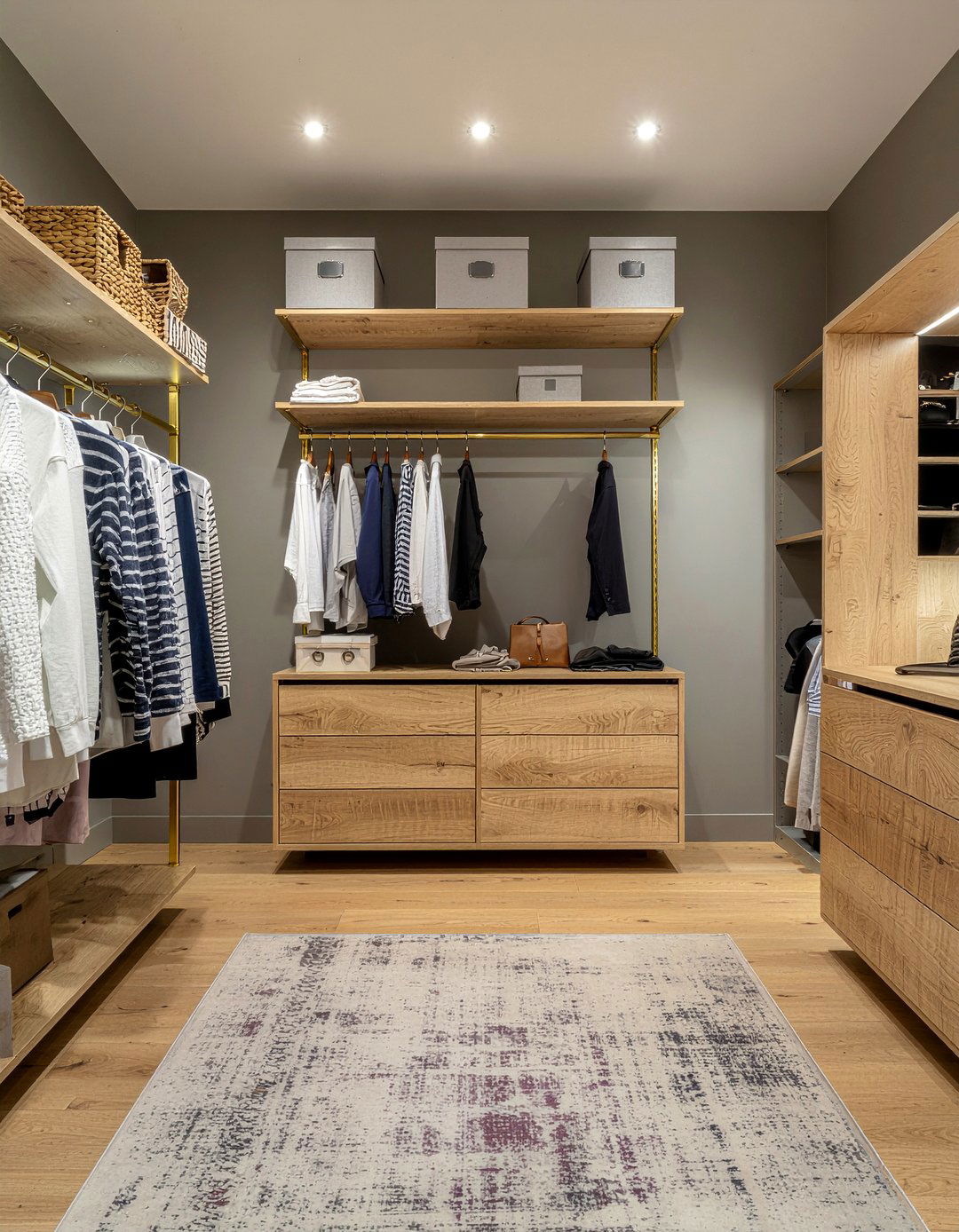 Open Concept Closet - 30 hotel bedroom ideas