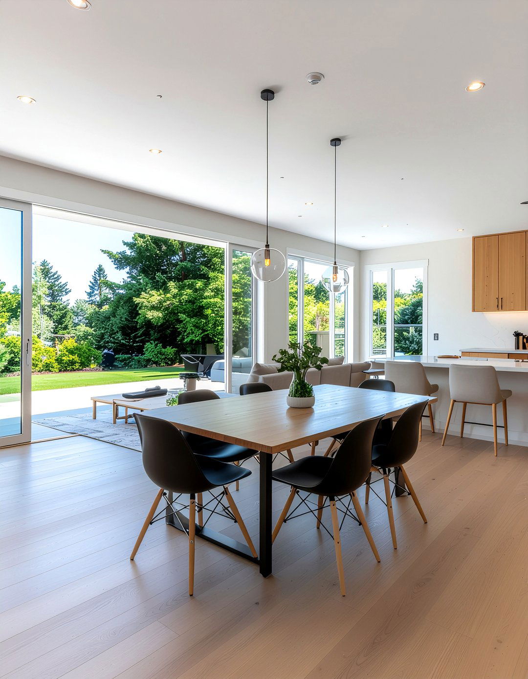 Open Concept Dining - 30 dining room update ideas