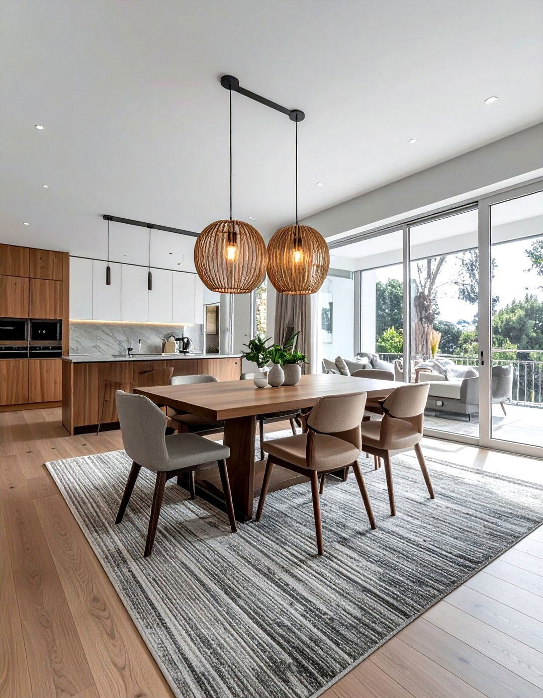 Open Concept Dining Area - 30 tailored dining room ideas