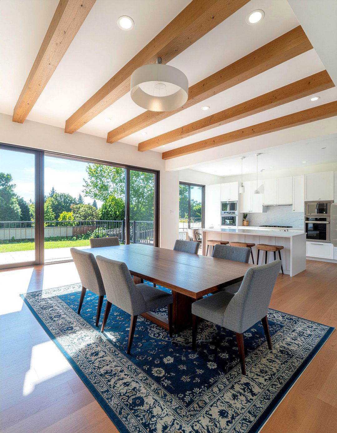 Open Concept Dining Area - 30 custom home dining room ideas