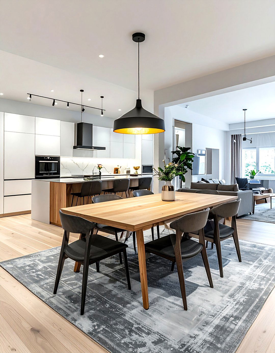 Open Concept Dining Area - 30 dining room casual entertaining ideas