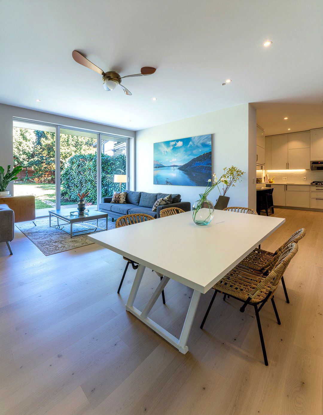 Open Concept Dining Living Flow - 30 dining room balance ideas