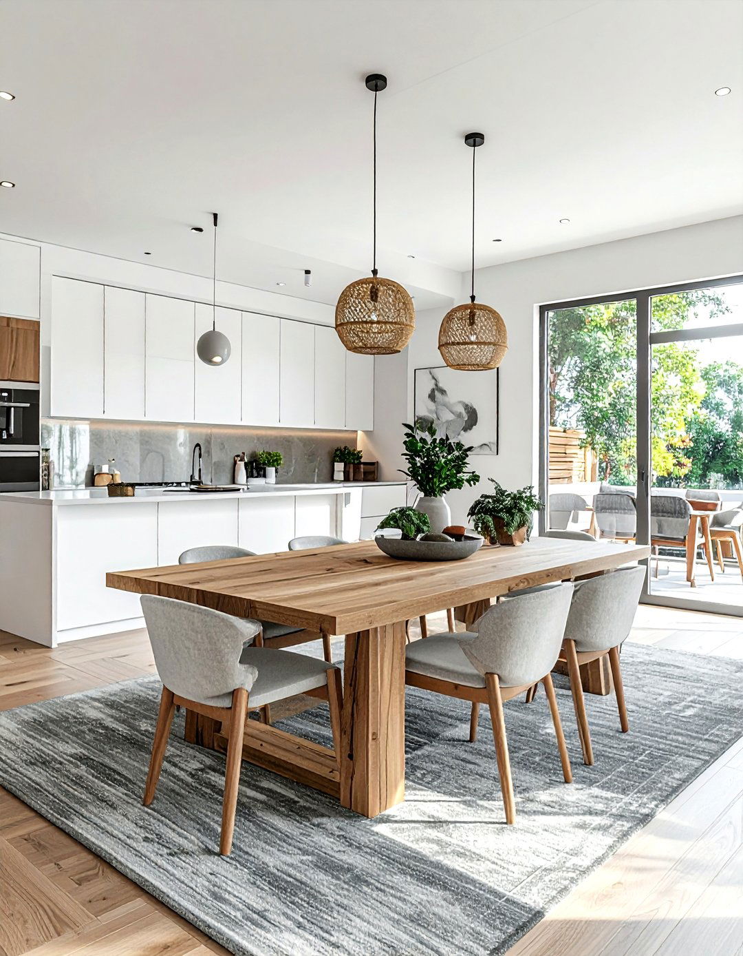 Open Concept Dining Room - 30 American dining room ideas