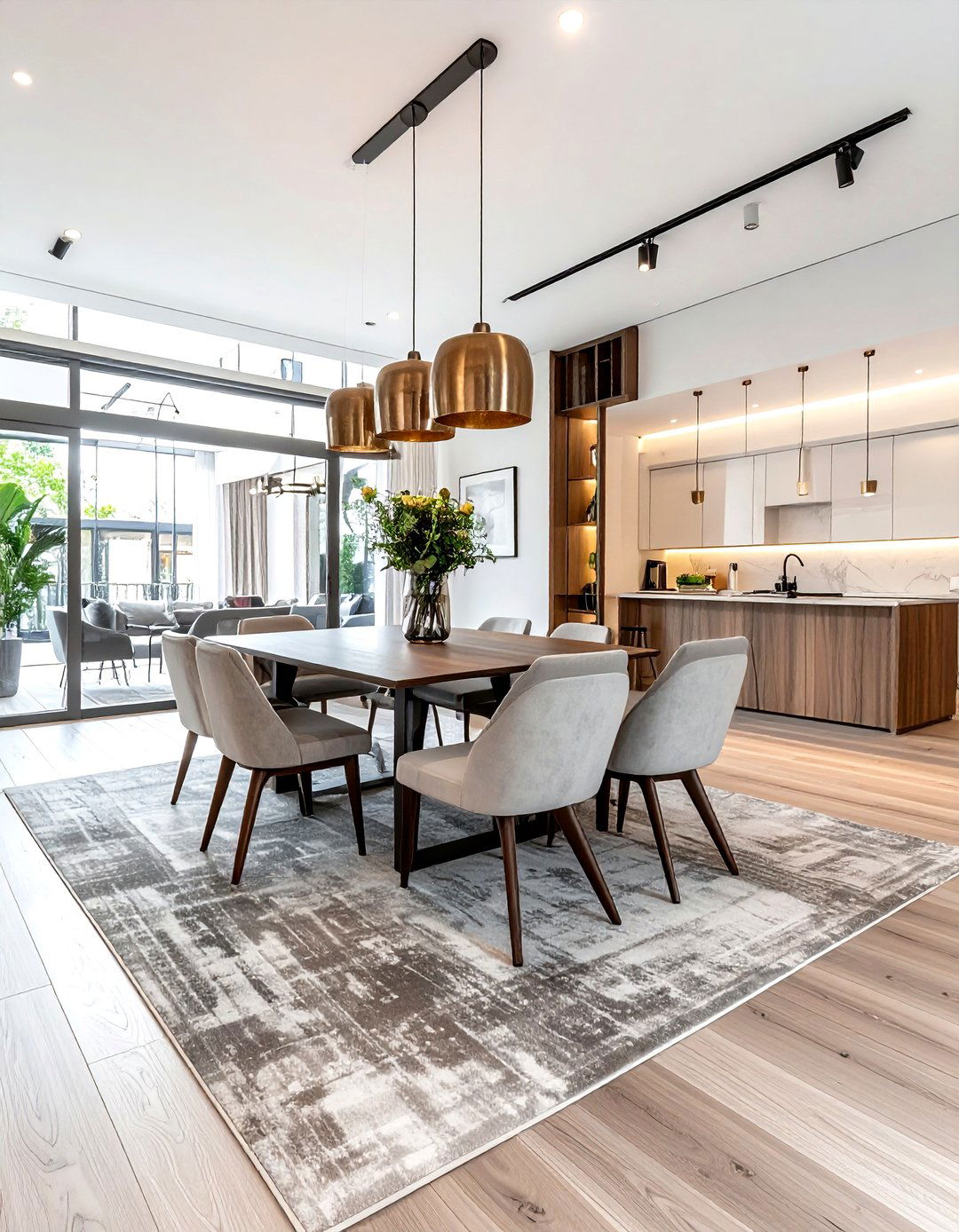 Open Concept Dining Room - 30 dining room decor ideas