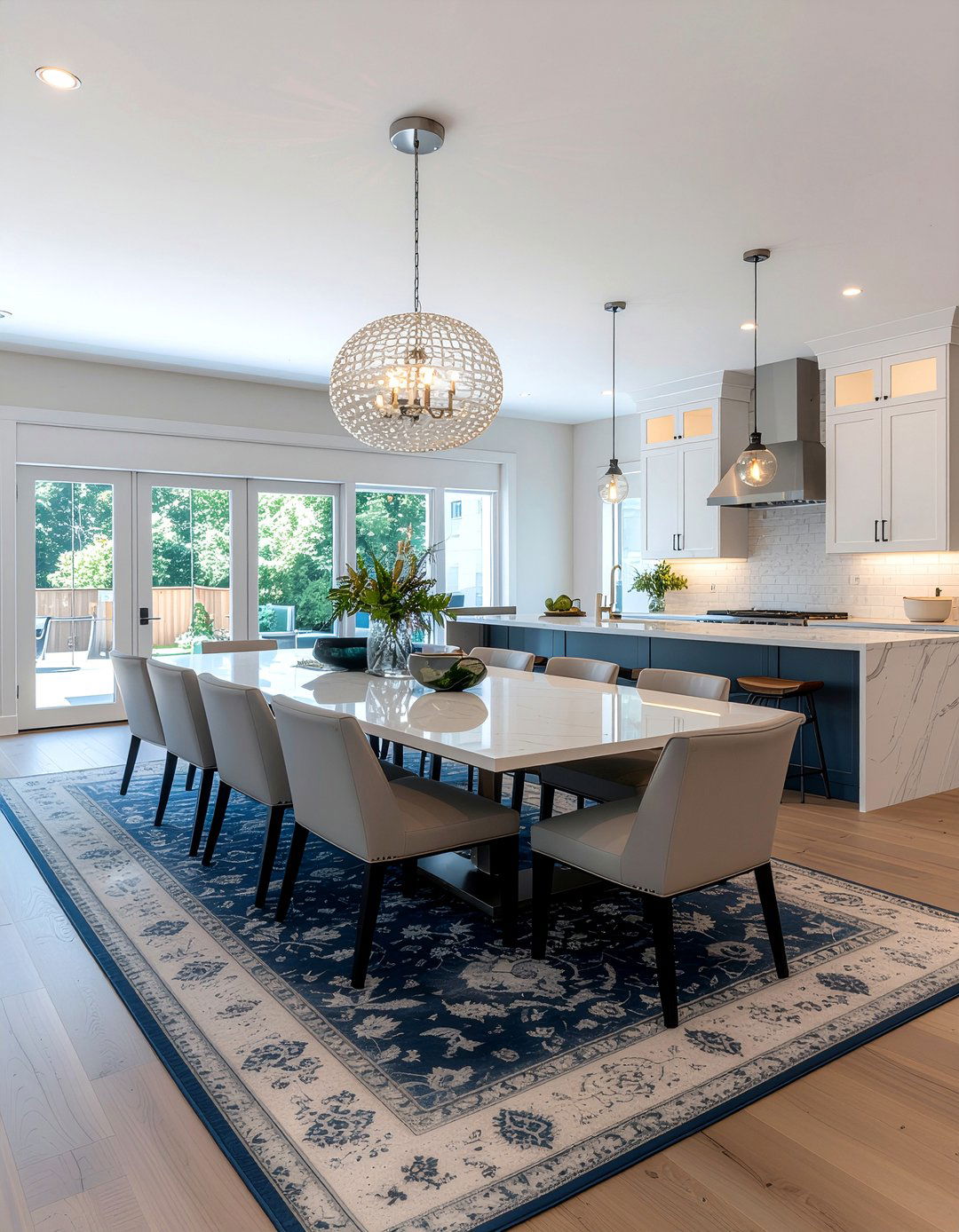 Open Concept Dining Room - 30 dining room inspiration ideas