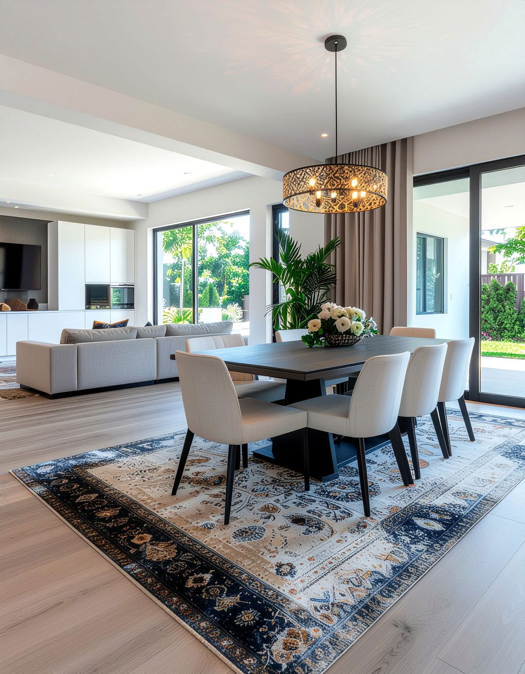 Open Concept Dining Room - 30 dining room niche ideas