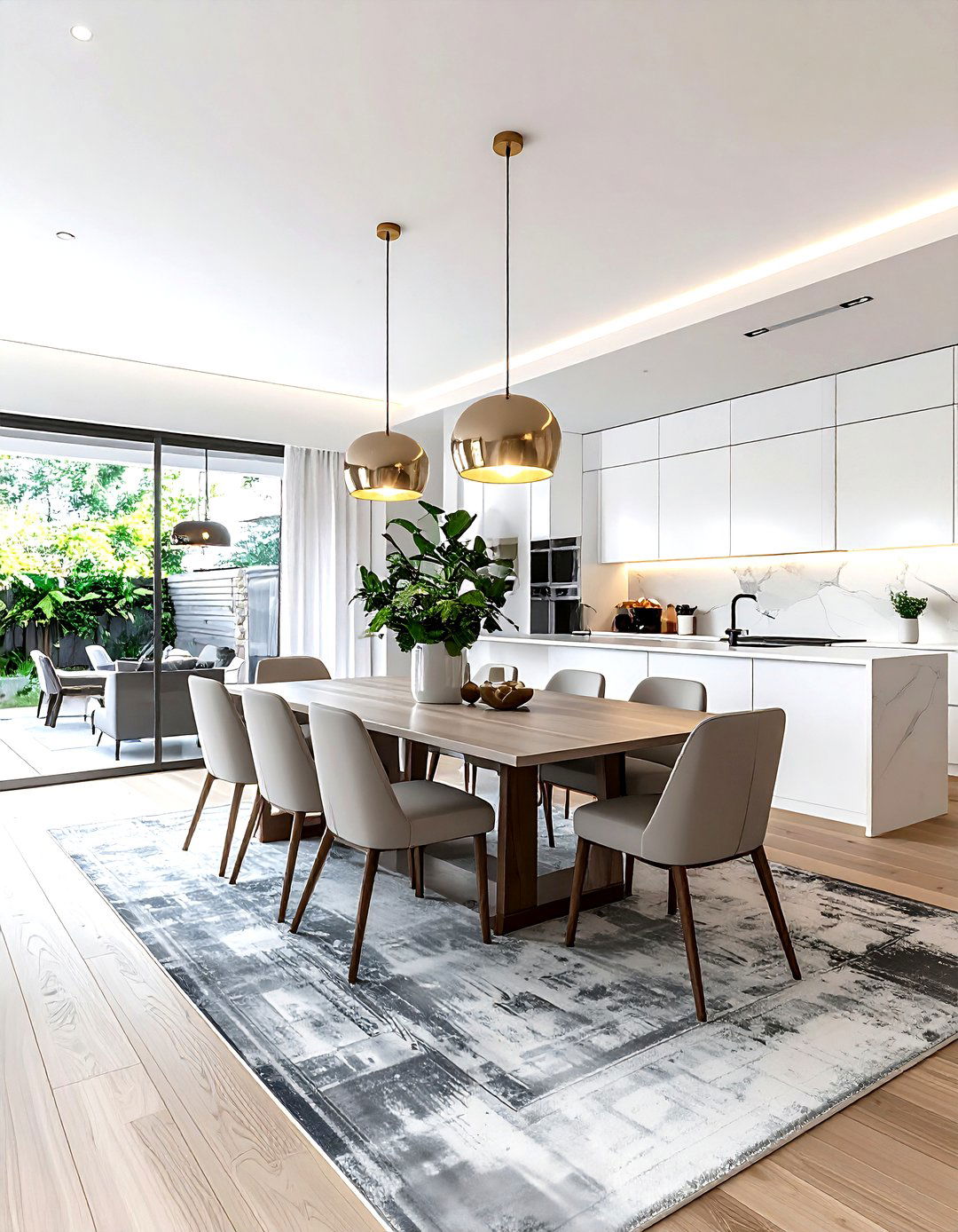 Open Concept Dining Room - 30 dining room redesign ideas