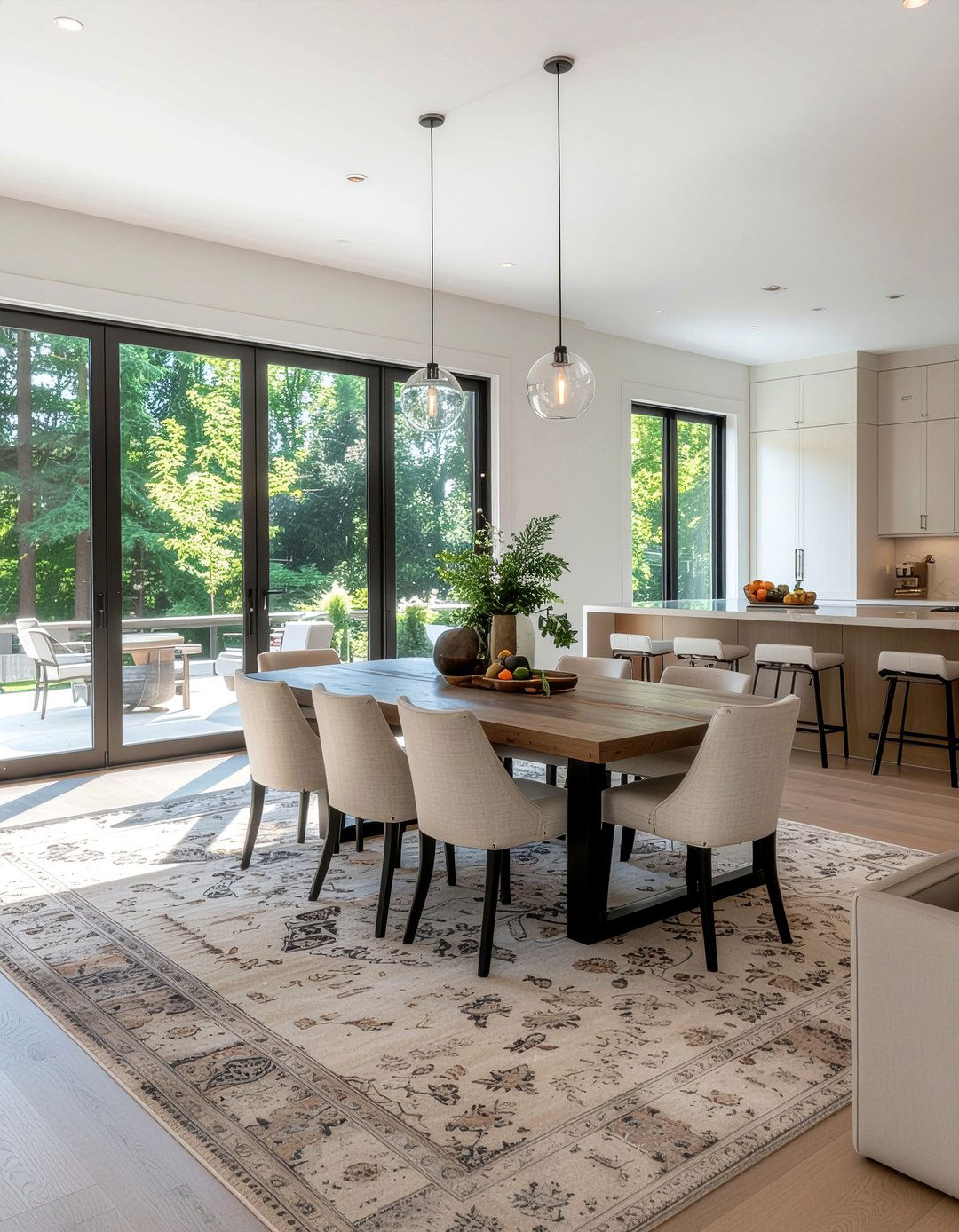 Open Concept Dining Room - 30 dreamy dining room ideas