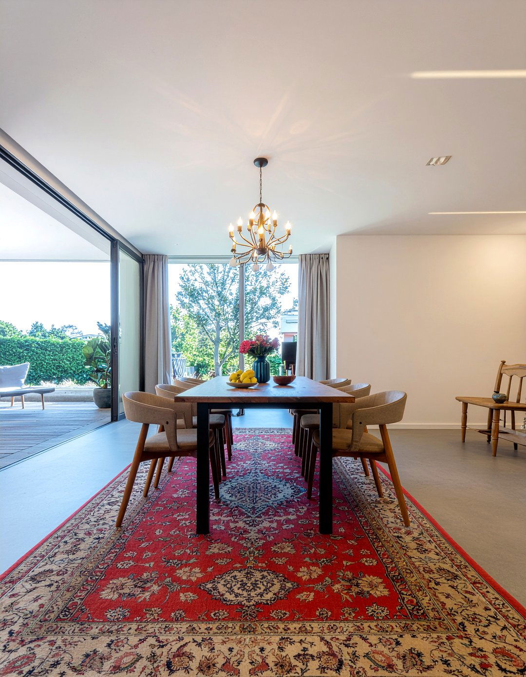 Open Concept Dining Room - 30 polished dining room ideas