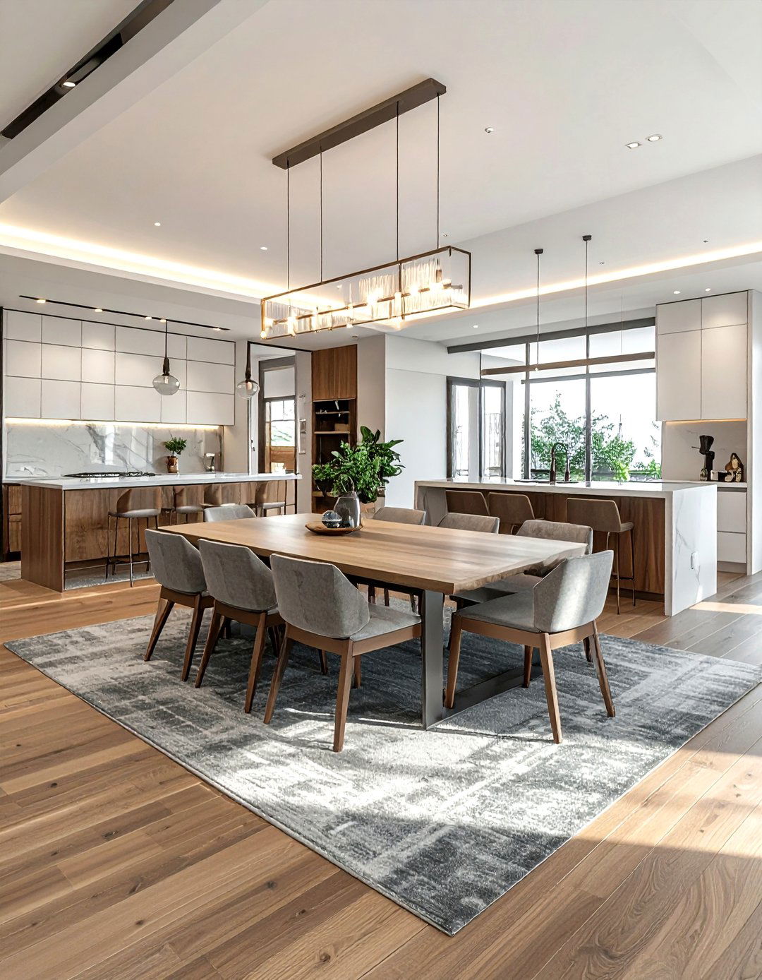 Open Concept Dining Room - 30 refreshed dining room ideas