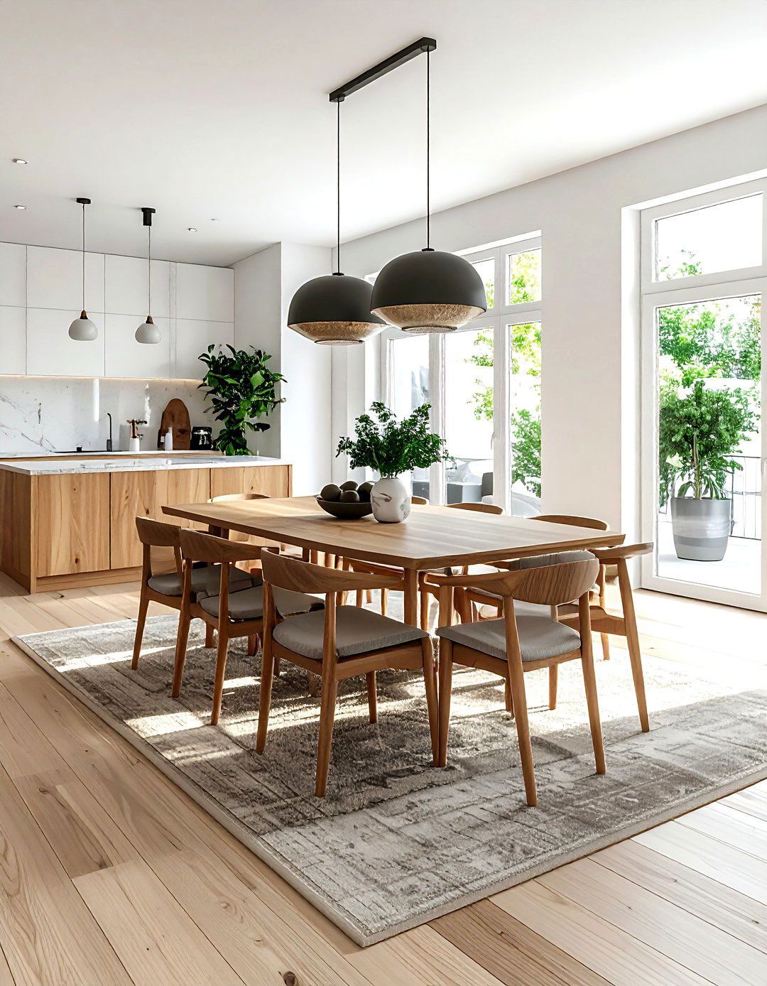 Open Concept Dining Room - 30 separate dining room ideas