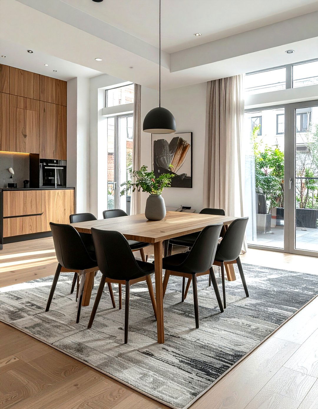 Open Concept Dining Room - 30 townhouse dining room ideas