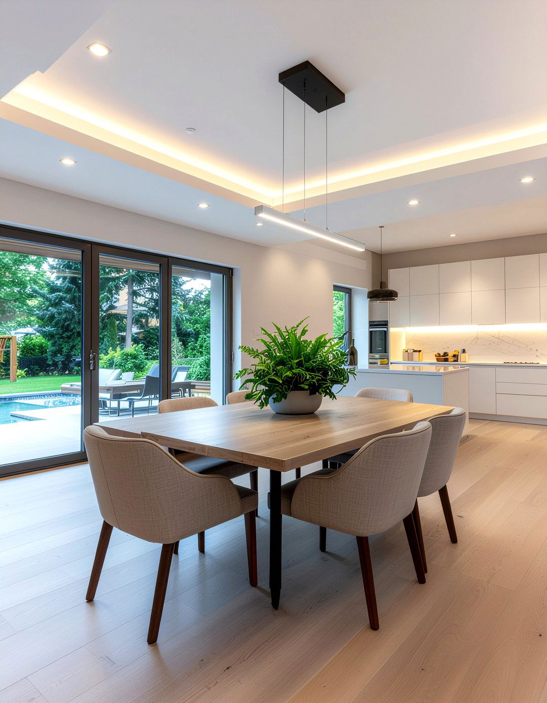 Open Concept Dining Room Lighting - 30 dining room recessed lighting ideas