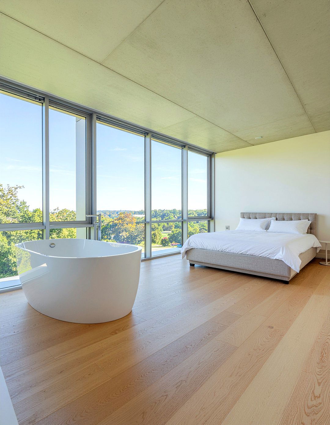 Open Concept Ensuite - 30 bedroom ensuite ideas