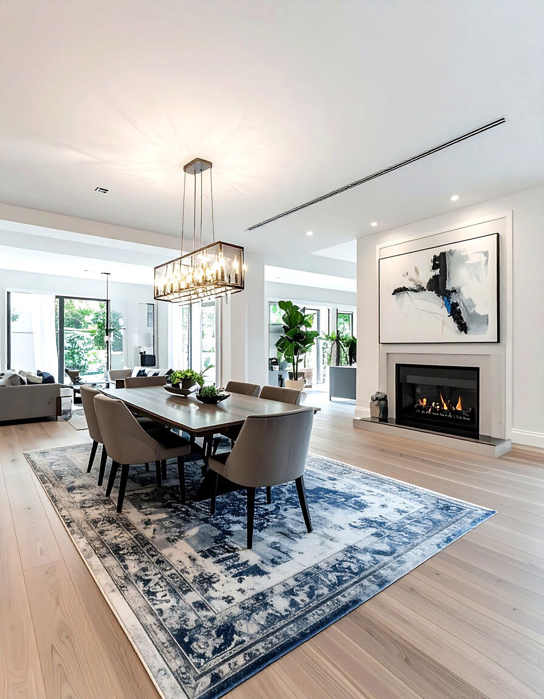 Open Concept Formal Dining - 30 dining room formal entertaining ideas