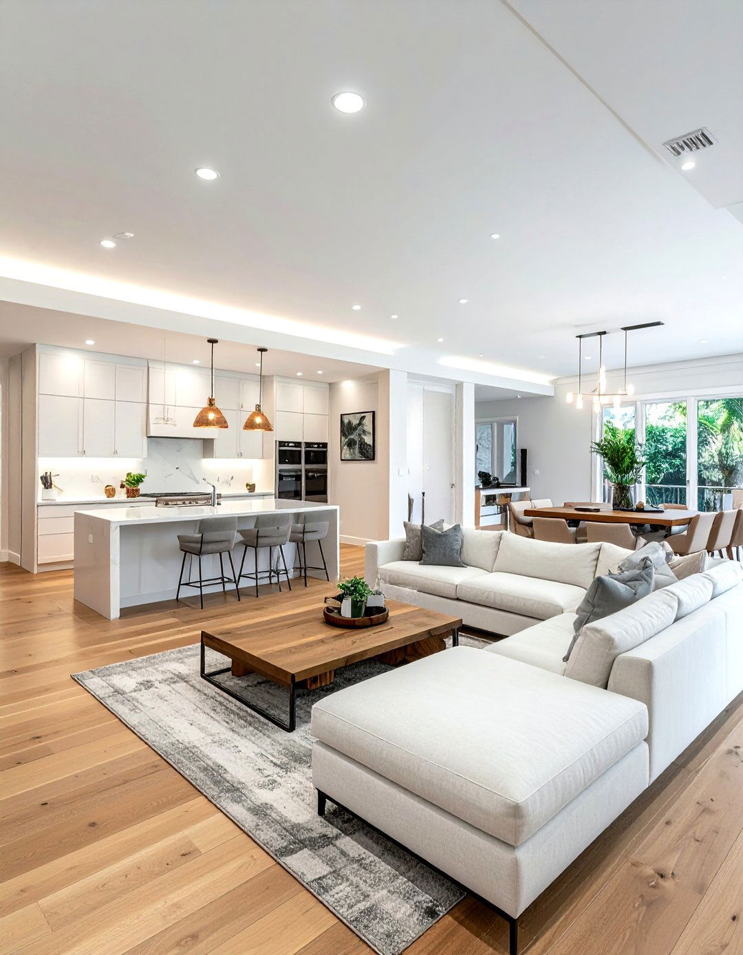 Open Concept Great Room - 30 parade of homes decor ideas