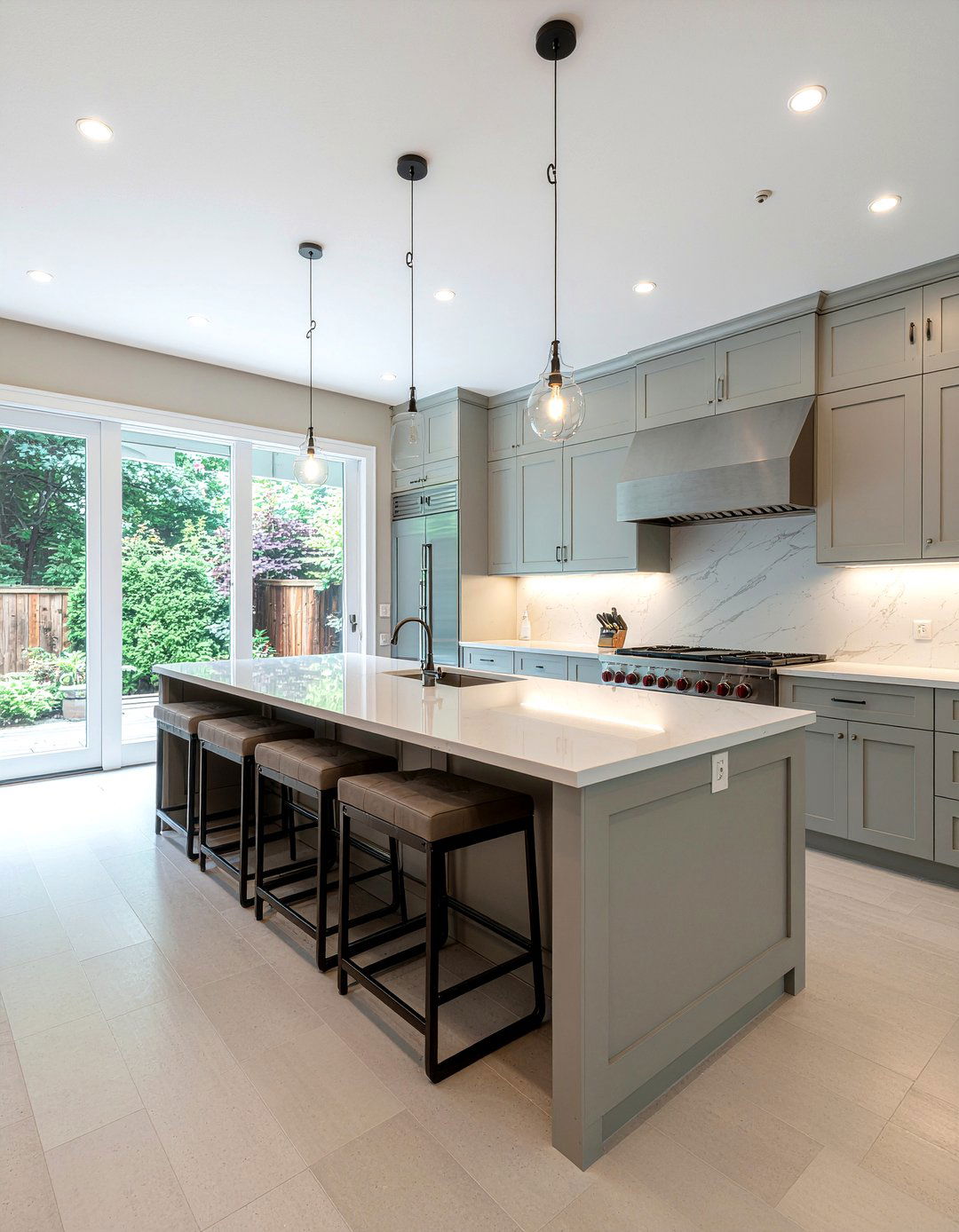 Open Concept Kitchen - 30 kitchen layout ideas