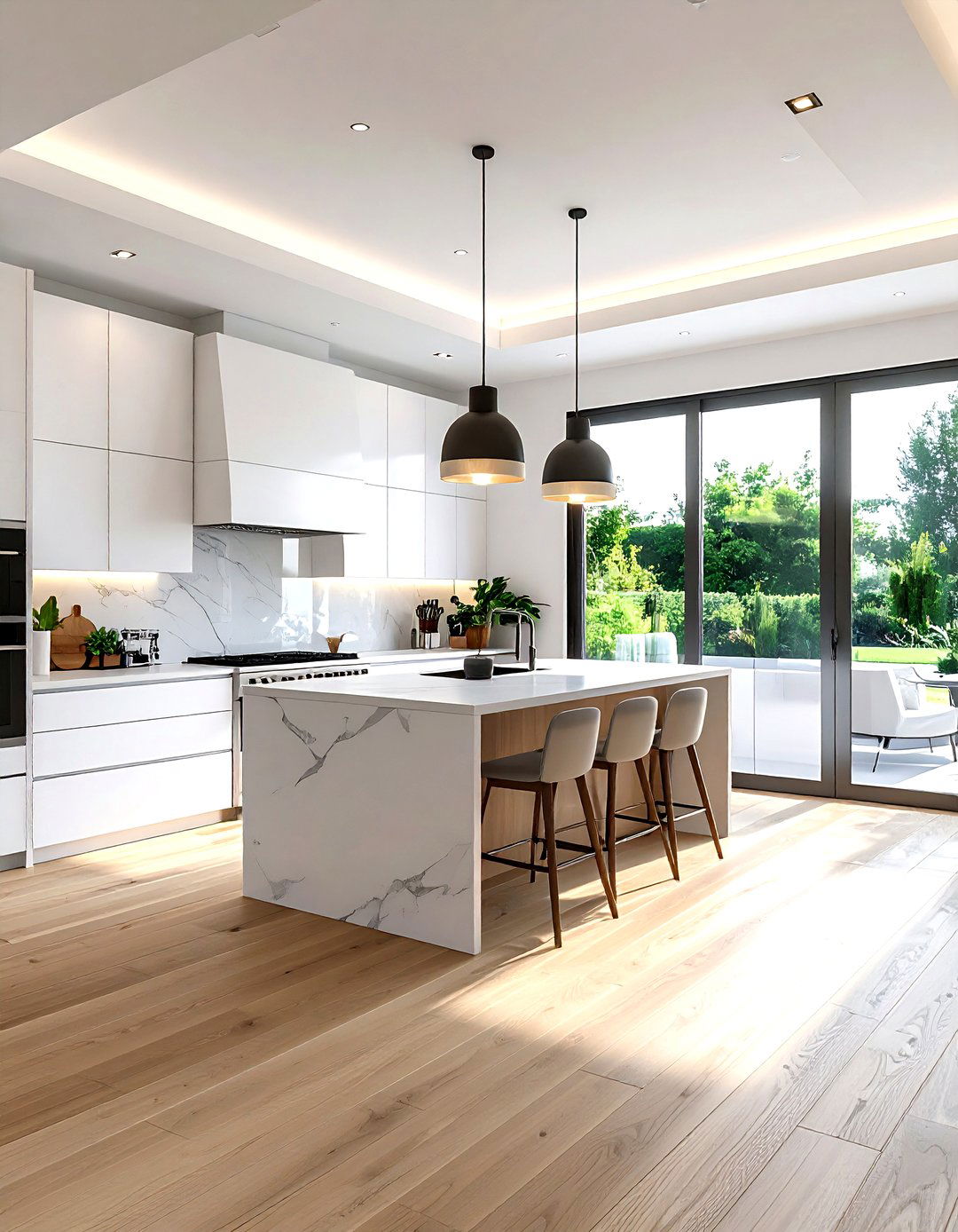 Open Concept Kitchen - 30 finished kitchen ideas