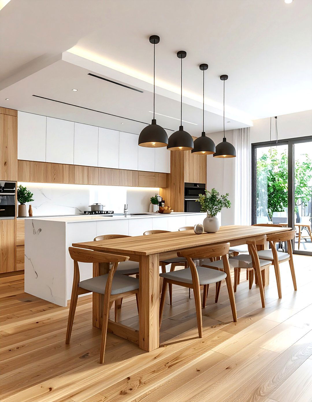 Open Concept Kitchen Dining - 30 Korean dining room ideas