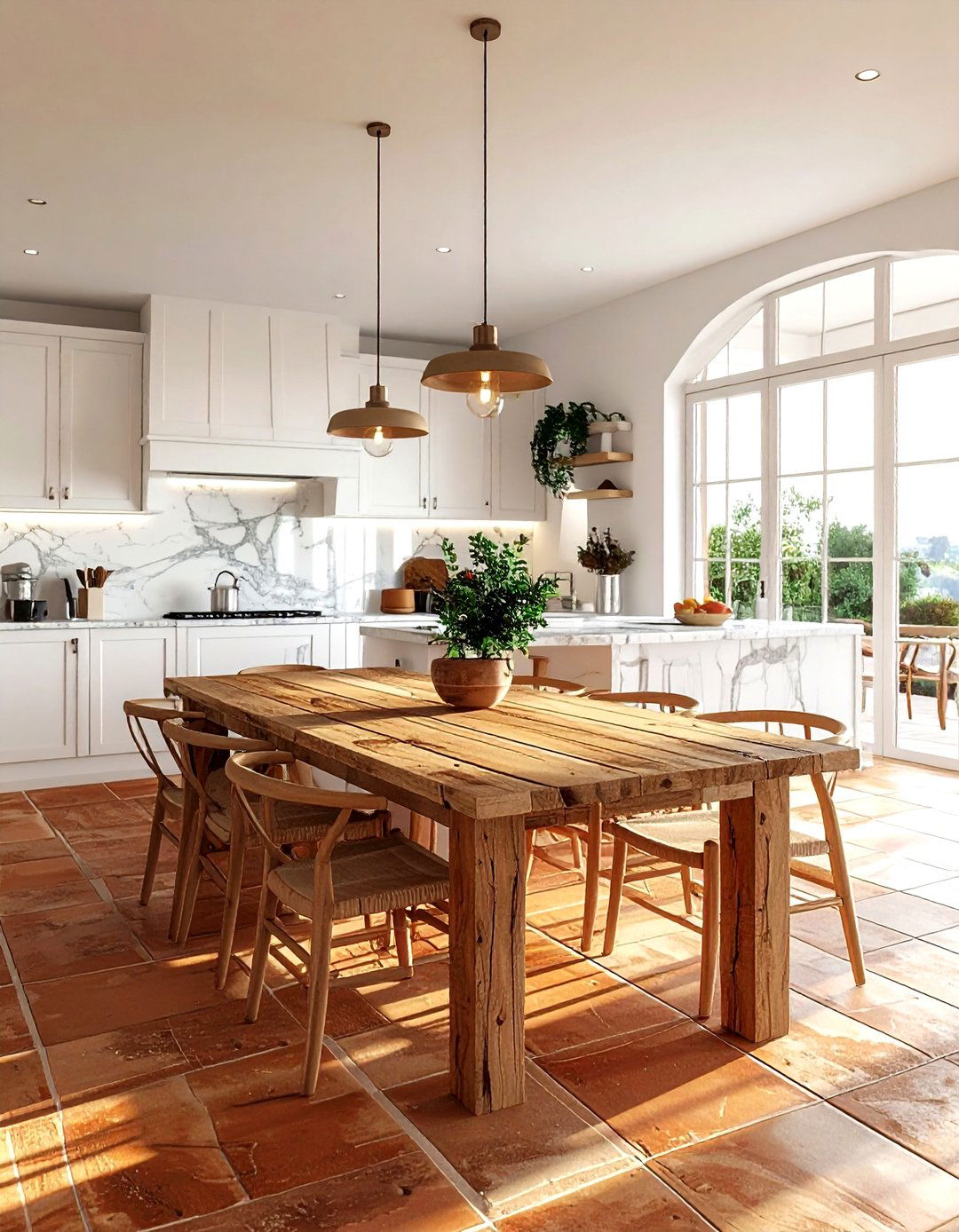 Open Concept Kitchen Dining - 30 Provencal dining room ideas