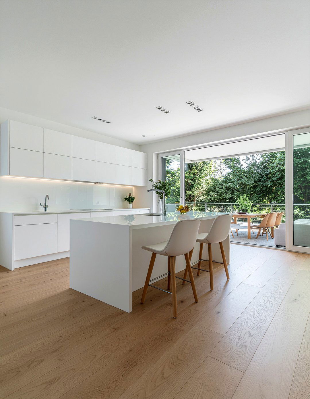 Open Concept Kitchen Living Room - 30 bright kitchen ideas