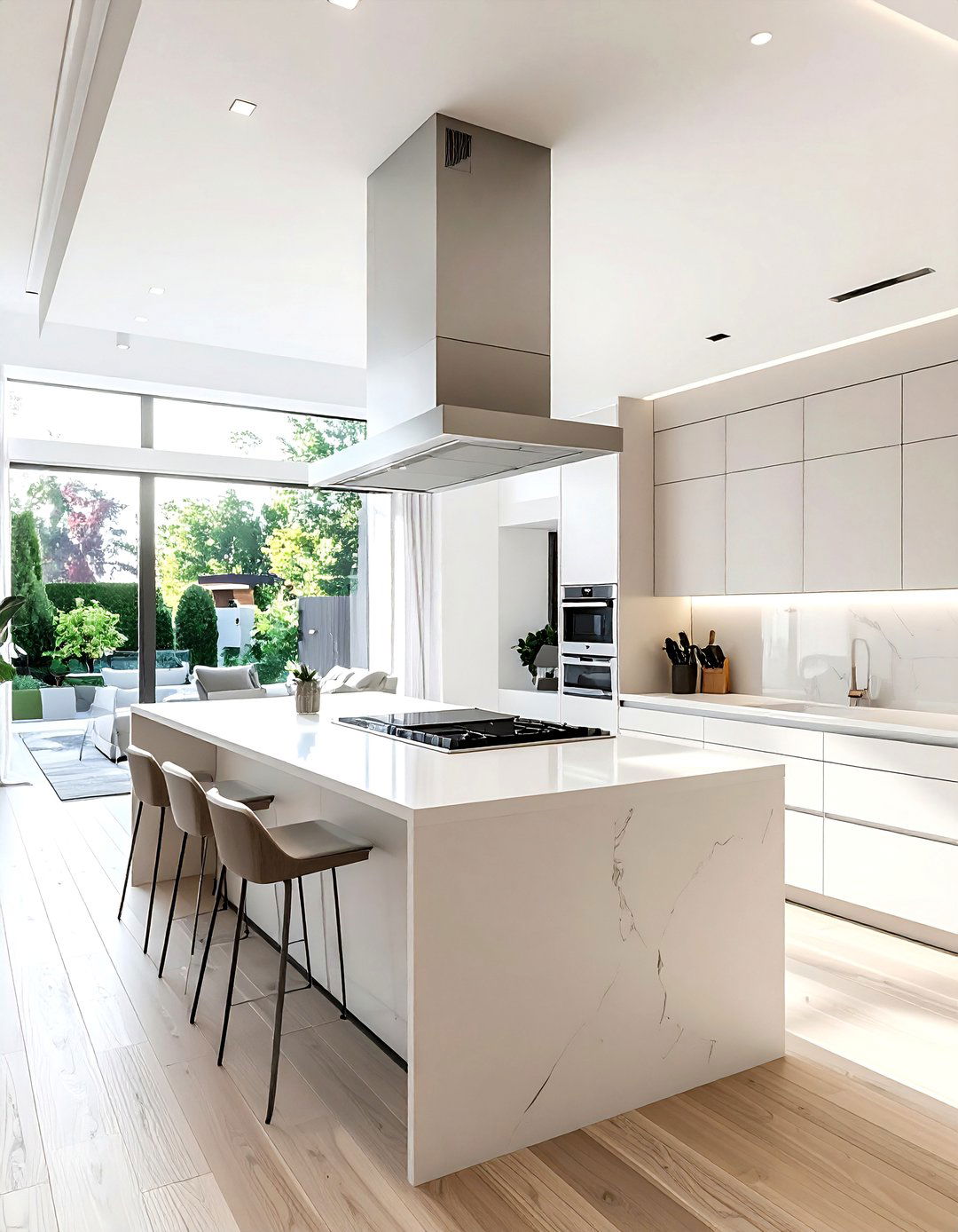 Open Concept Kitchen Vent - 30 downdraft vent kitchen ideas