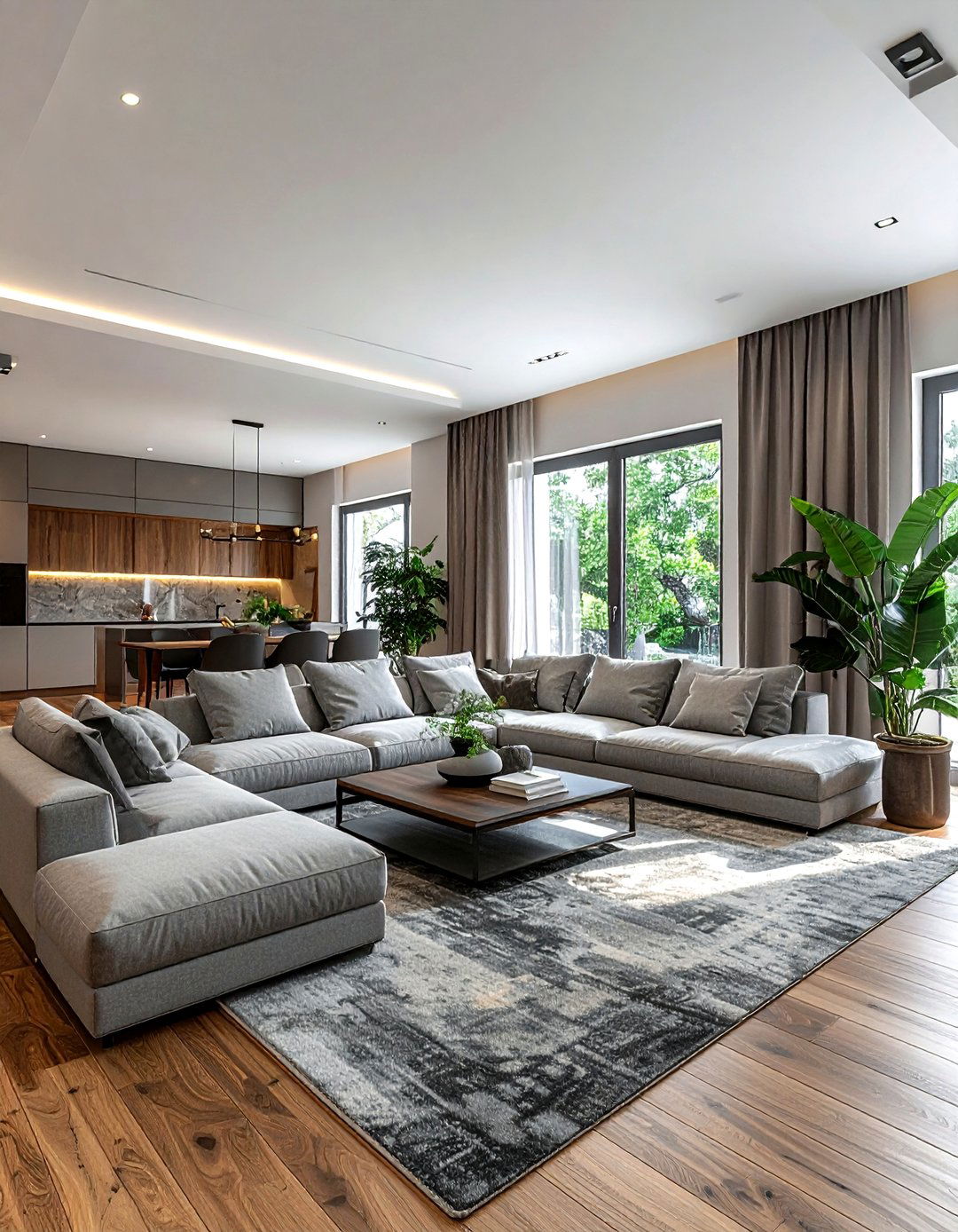 Open Concept Living - 30 affordable living room ideas