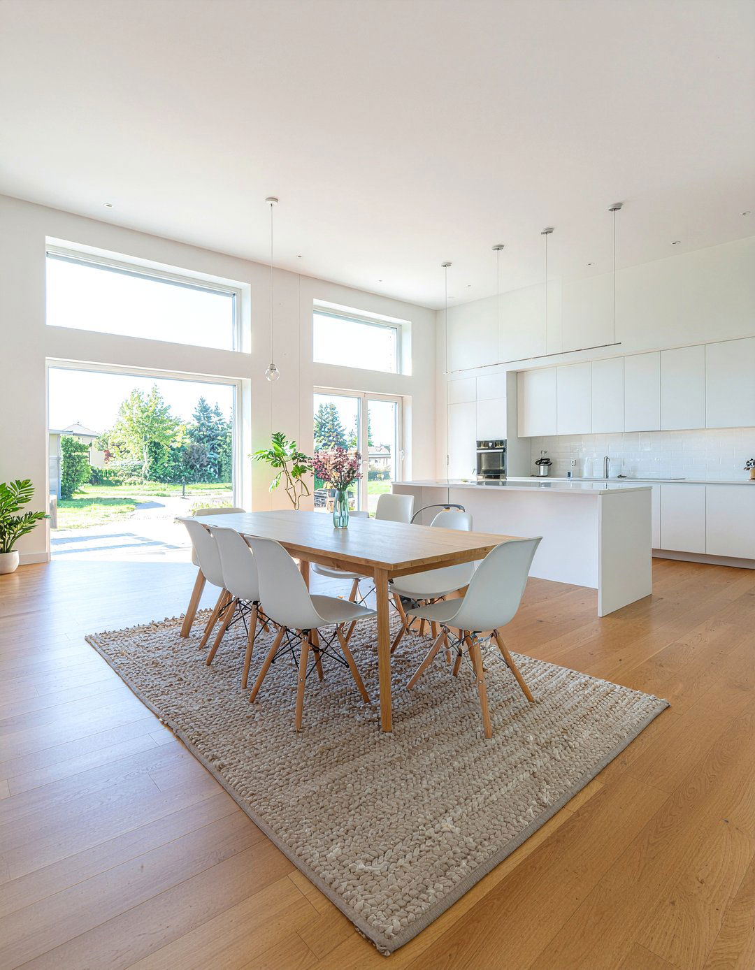 Open Concept Living Dining - 30 dining room layout ideas