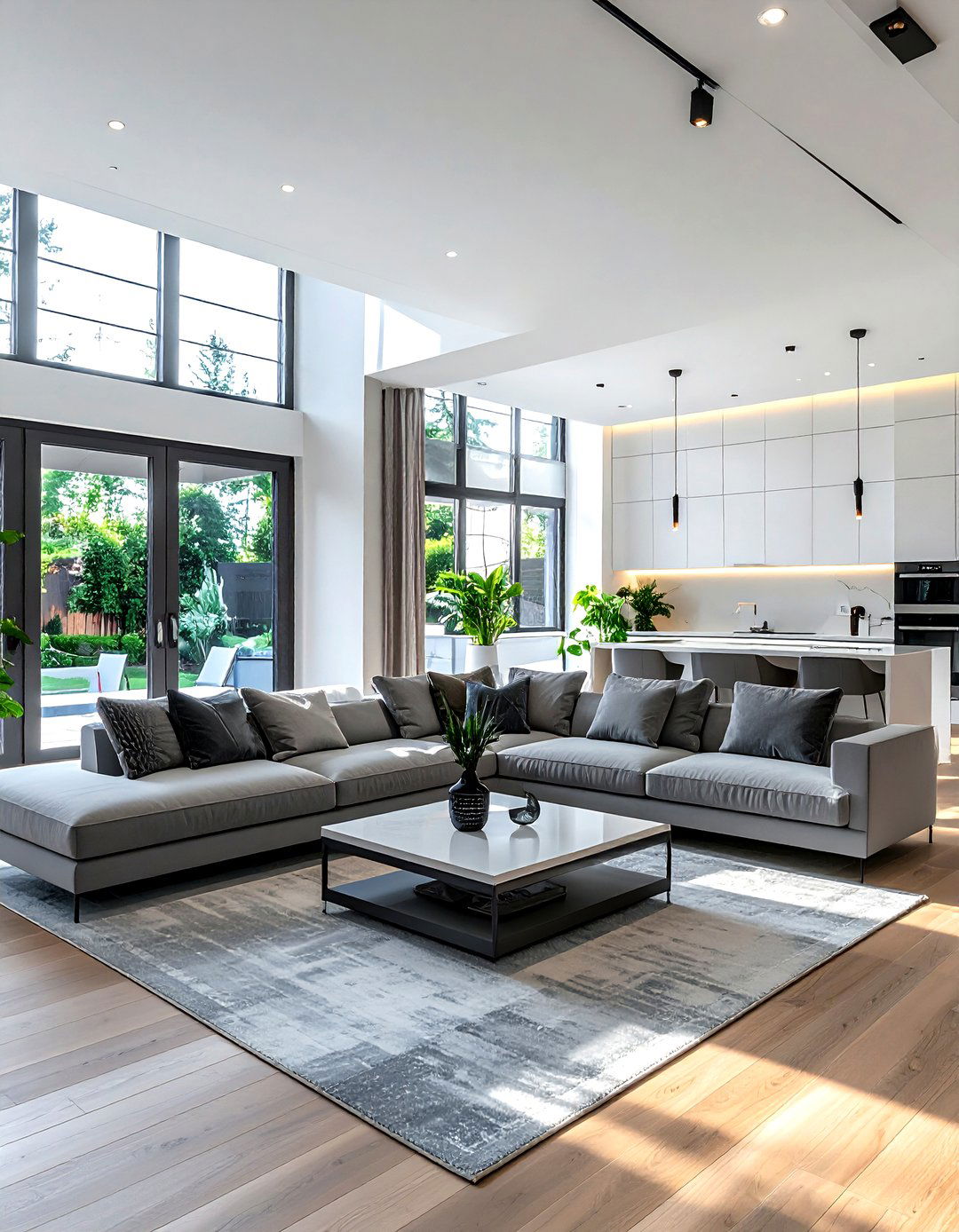 Open Concept Living Room - 30 living room inspiration ideas