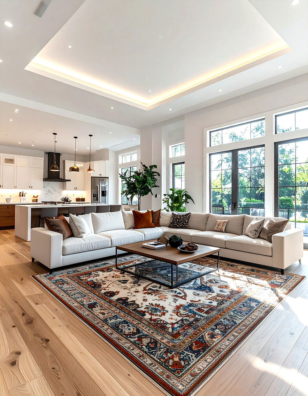 Open Concept Living Room - 30 resort living room ideas