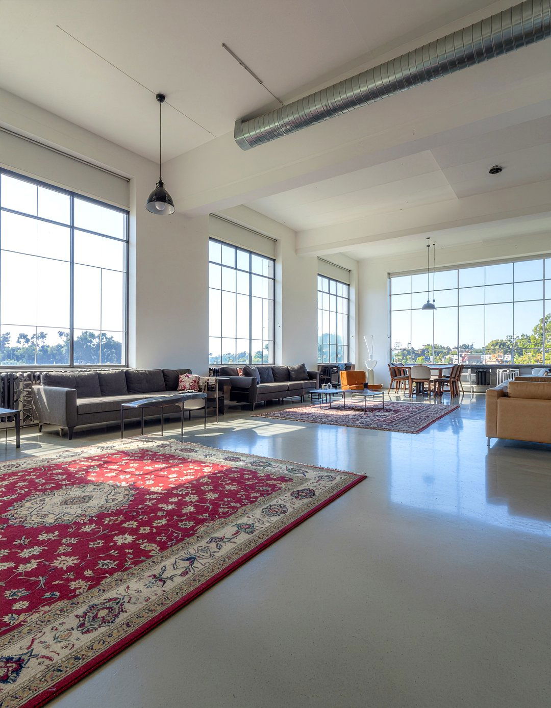Open Concept Living Room - 30 warehouse living room ideas