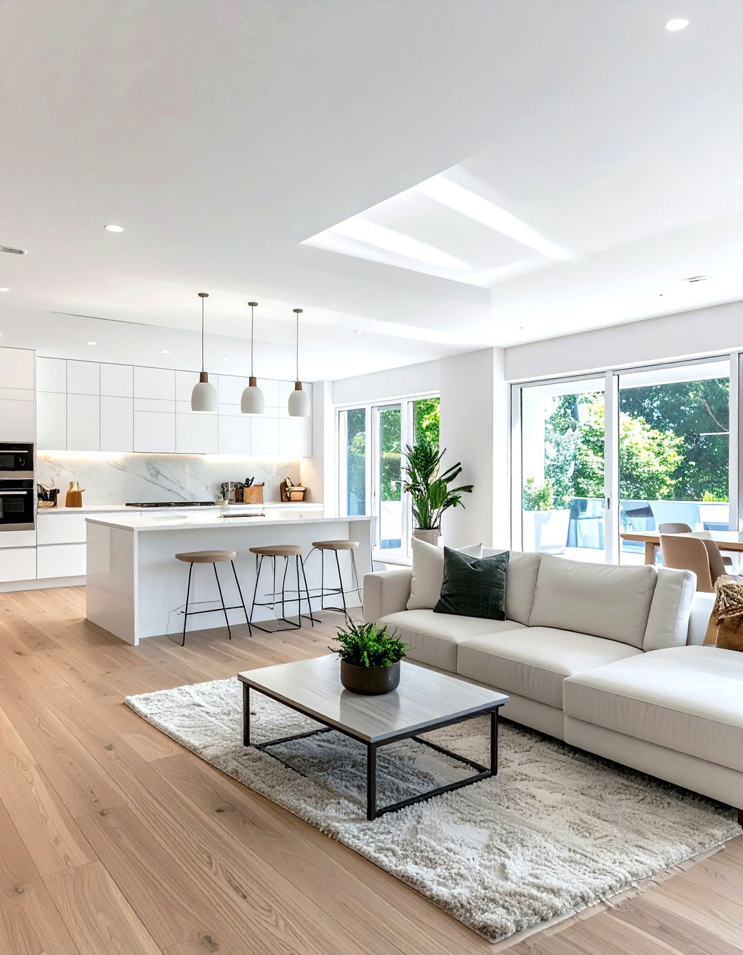 Open Concept Living - 30 airy decor ideas